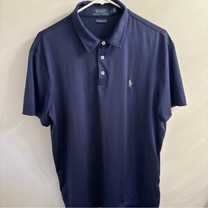 Ralph Lauren Men's Polo Shirt in Deep Blue
